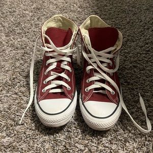 Women’s Maroon All Star Converse
